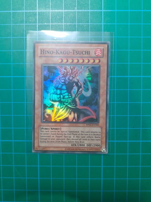 Yu-Gi-Oh! Hino-Kagu-Tsuchi card original, like new, super rare