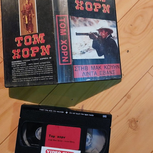 Tom Horn VHS rare first edition Warner Home Video