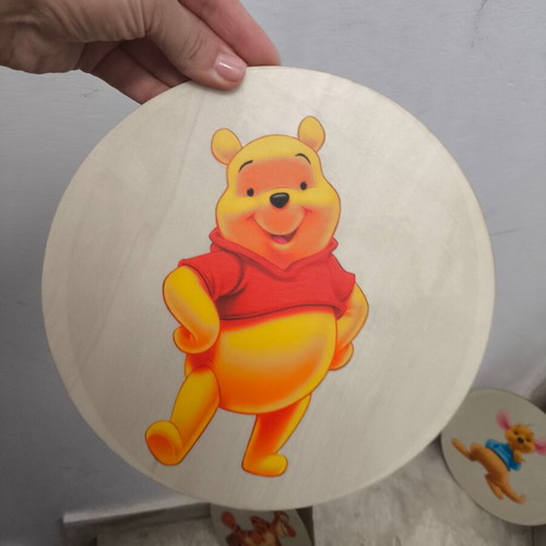 Winnie the Pooh baptism decoration set like new
