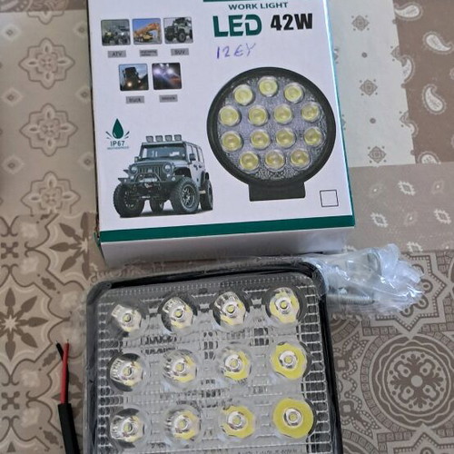 Led work lights 42w for car new