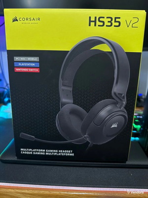 Corsair HS35 V2 Stereo Headset Carbon