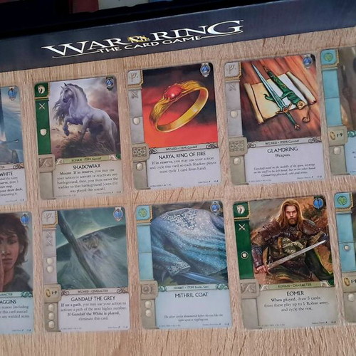 War of the Ring The Card Game like new
