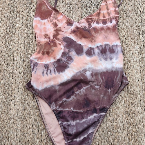 H&M Tie Dye Swimsuit Small 36 Like New