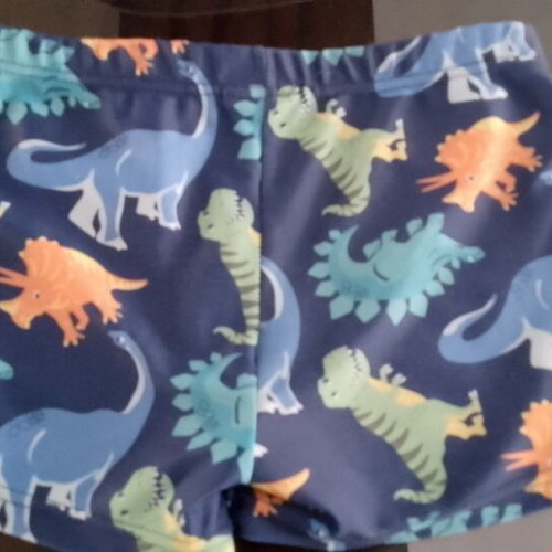 Boys' Swim Shorts Boxer Style Like New, Age 6, Blue