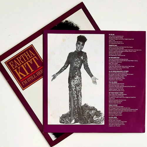 Eartha Kitt I'm Still Here vinyl record like new
