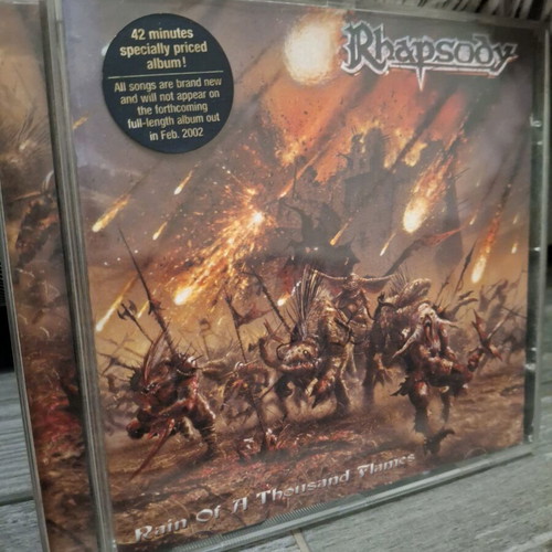 Rhapsody Rain Of A Thousand Flames CD like new, power metal
