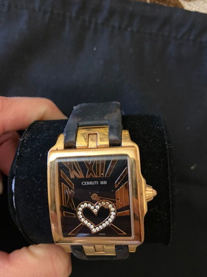 Cerruti 1881 women's watch used with strap wear