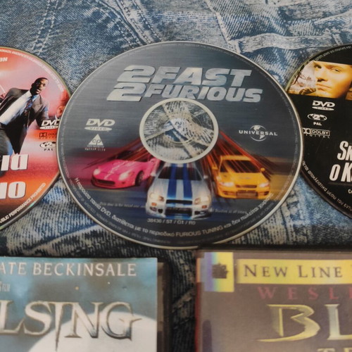 DVD movie pack of 5 with Greek subtitles, like new