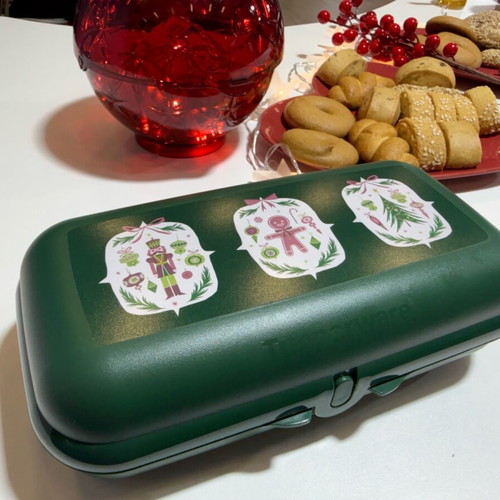 Tupperware Twin Rectangular Xmas Edition new