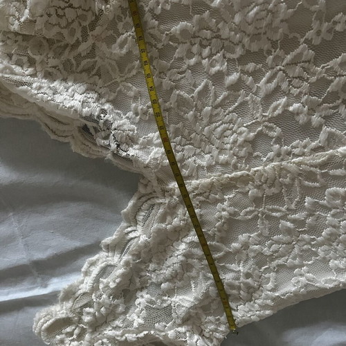 Jennyfer white lace tight dress size XS