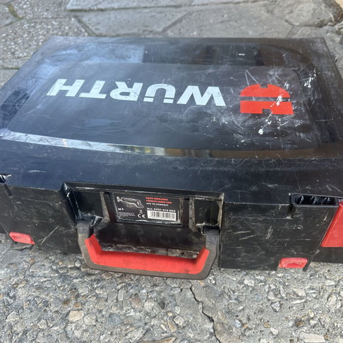 Würth Cordless Reciprocating Saw used with 3 Batteries, Charger and Case
