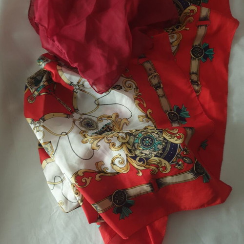 Scarves, shawls and scarves new, pack of 100 colorful pieces
