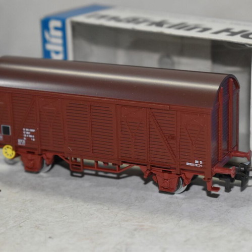 Märklin HO 4406 Closed Freight Wagon like new, 1979, Made in Germany