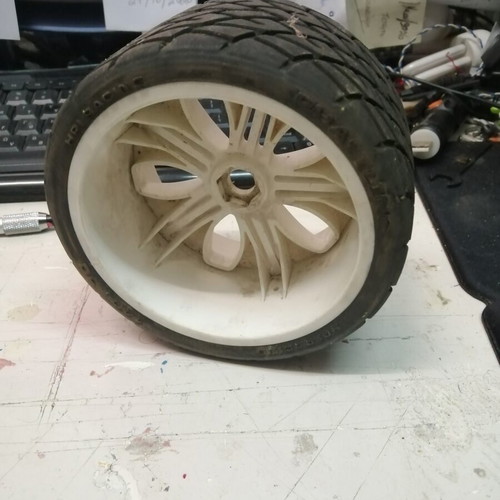 Ζάντα και ελαστικό HPI Racing 140x70 μεταχειρισμένα, Phaltline