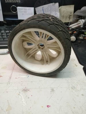 Ζάντα και ελαστικό HPI Racing 140x70 μεταχειρισμένα, Phaltline