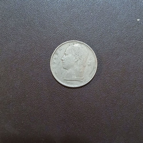 Belgium 5 Francs coin 1949