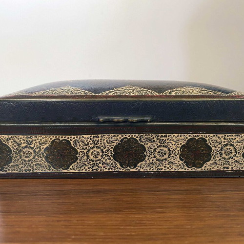 Collectible Marquetry Box Handmade from India Like New