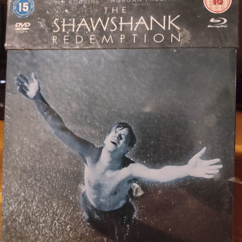 The Shawshank Redemption 4-Disc Steelbook Blu-Ray New, English Subtitles