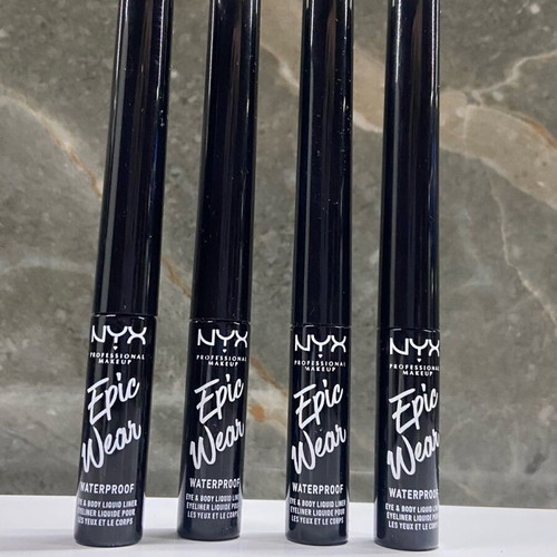 Nyx Epic Wear waterproof eyeliners like new, pack with gifts