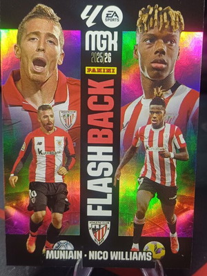 Panini Megacracks La Liga 2025/26 Flashback #429 Muniain Nico Williams card like new