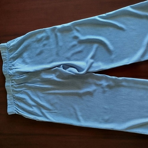 Triumph women's wide-leg pants used, white and gray, size S