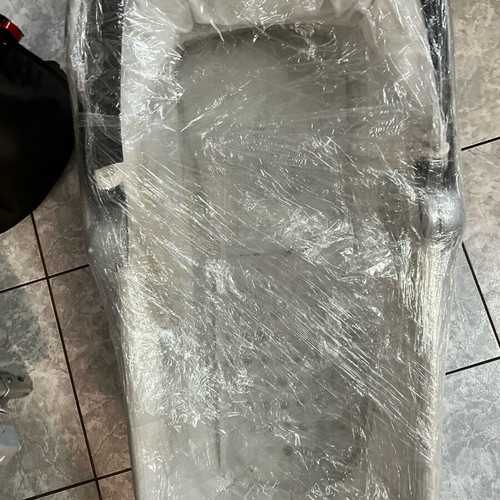 Prenatal stroller and carrycot used with mattress and winter cover