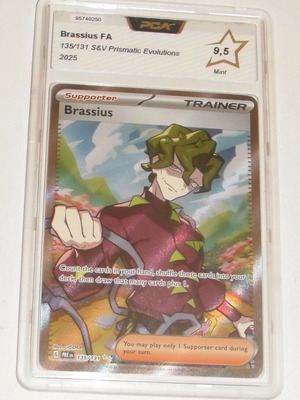 Pokemon Graded Holo Card in Mint condition
