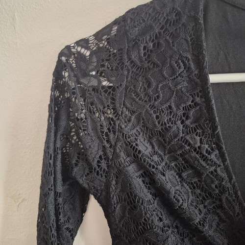 Black lace dress like new