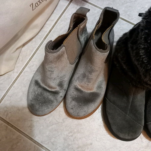 Girls' boots used, pack of 3 pairs size 30