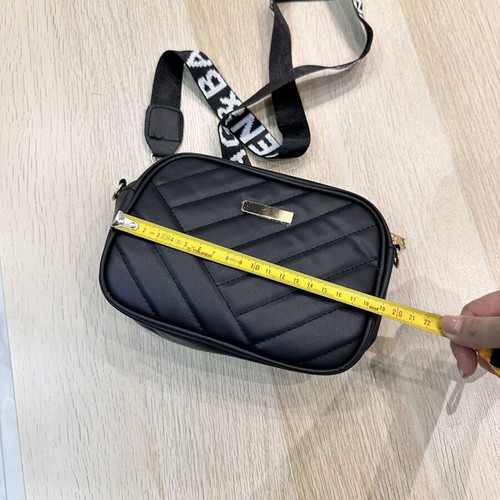Mini crossbody bag black like new with adjustable strap