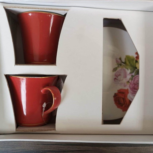 Porcelain cup set new for Greek coffee or espresso