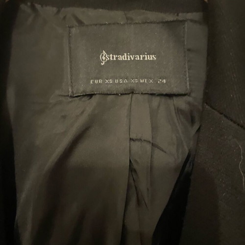 Black Stradivarius jacket like new, size XS