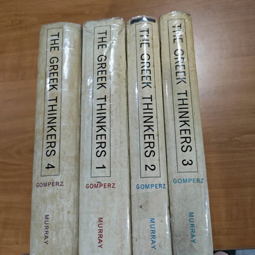 The Greek Thinkers τετρατομο έργο μεταχειρισμένο στα αγγλικά
