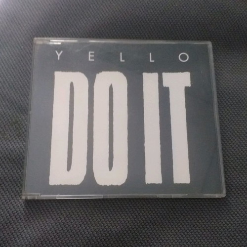 Yello Do It 4 Track CD Single used, electronic