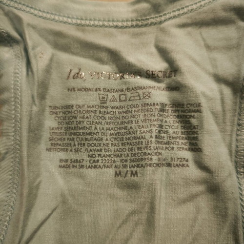 Victoria's Secret tank top σαν καινούργιο, μέγεθος medium, τιρκουάζ