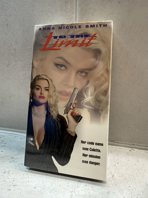 Anna Nicole Smith To the Limit VHS new, adventure crime