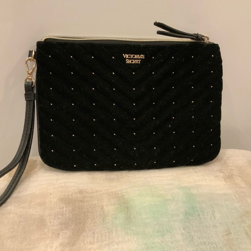 Victoria's Secret suede evening bag new