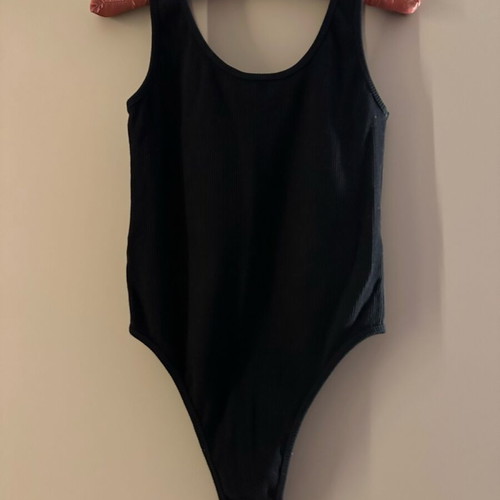 Vassia Kostara bodysuit size M like new, black