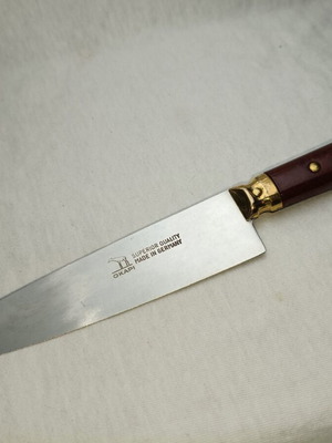 Okapi Chef Knife Vintage Genuine Germany Bakelite Handle 1980s