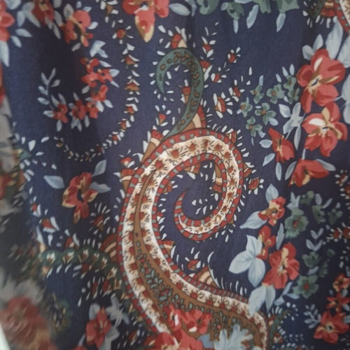 Women's maxi dress printed one size new