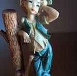 Decorative boy figurine, 22 cm