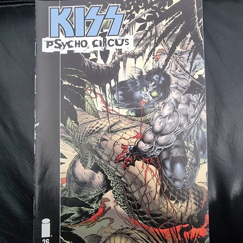 Kiss comic book set with used mousepad