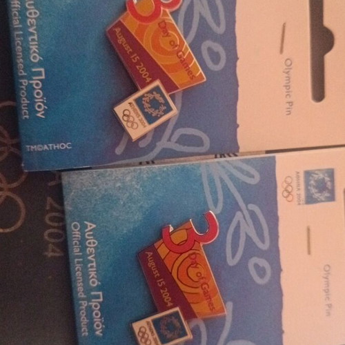 Olympic Games Athens 2004 Pin Set like new