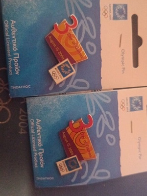 Olympic Games Athens 2004 Pin Set like new