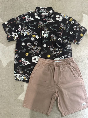 ZARA Kids Boys Summer Set like new, shirt and shorts
