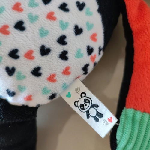 Clementoni Baby Plush Panda like new with sounds for 0+ months