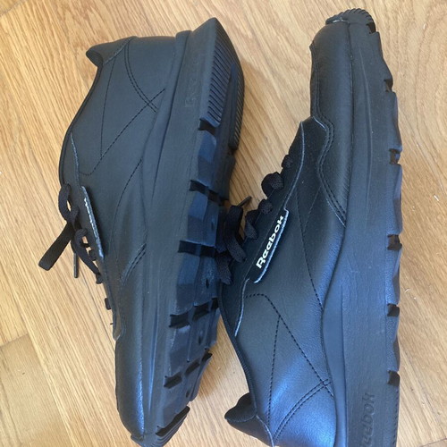 Reebok athletic shoes size 41 used, black, women's