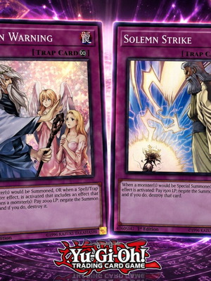 Yu-Gi-Oh! Solemn trap cards
