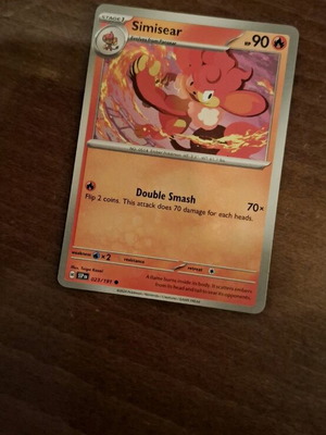 Pokemon Card Simisear new