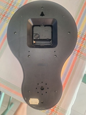 Kitchen clock with timer used, analog wall clock
